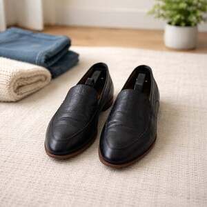 Madewell The Frances Loafer Black Leather Size 8 Classic Flat